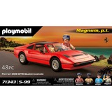 PLAYMOBIL Magnum, p.i. Ferrari 308 GTS Quattrovalve, Giochi di costruzione 