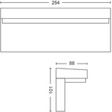 Philips Hue Hue White & Color Ambiance Nyro Lampada da parete, Luce LED Nero