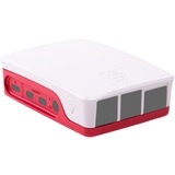 Raspberry Pi Foundation 1876751 accessorio per scheda di sviluppo Custodia Rosso, Bianco bianco/Rosso, Custodia, Raspberry Pi, Raspberry Pi, Rosso, Bianco, ABS, 71 mm