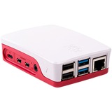 Raspberry Pi Foundation 1876751 accessorio per scheda di sviluppo Custodia Rosso, Bianco bianco/Rosso, Custodia, Raspberry Pi, Raspberry Pi, Rosso, Bianco, ABS, 71 mm