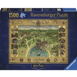 Ravensburger Puzzle Mappa di Hogwarts 