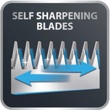 Rowenta FOREVER SHARP, Rasoio per barba Nero/Argento, Nero, Argento, 0,4 mm, 5 mm, 3,2 cm, 2 mm, Barba