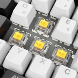 Sharkoon SKILLER SGK50 S2, Tastiera da gioco bianco
