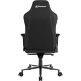 Sharkoon SKILLER SGS40 Fabric Seduta imbottita Schienale imbottito, Sedili di gioco Nero, Seduta imbottita, Schienale imbottito, Nero, Nero, Tessuto, Schiuma, Tessuto, Schiuma
