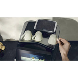 Siemens TQ905DF9, Macchina automatica Nero/acciaio inox satinato