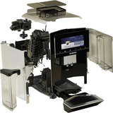 Siemens TQ905DF9, Macchina automatica Nero/acciaio inox satinato