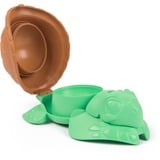 Spin Master Kinetic Sand, Project Planet, Spiaggia delle tartarughe con 396 g di sabbia da gioco, attrezzi e formine, materiali sostenibili concepiti per la salvaguardia dell'ambiente, giocattoli sensoriali per bambini dai 3 anni in su, Gioco di sabbia 
