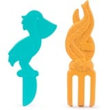 Spin Master Kinetic Sand, Project Planet, Spiaggia delle tartarughe con 396 g di sabbia da gioco, attrezzi e formine, materiali sostenibili concepiti per la salvaguardia dell'ambiente, giocattoli sensoriali per bambini dai 3 anni in su, Gioco di sabbia 