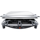 Steba Premium Raclette Steel Deluxe RC 7 accaio/Nero