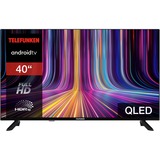 Telefunken QF40AO750S, Televisore LED Nero
