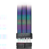 Thermaltake Mod ARGB Black Cable 24Pin, Gestione dei cavi Nero