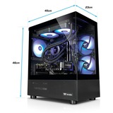 Thermaltake PC-000068-DE, PC Gaming Nero