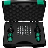 Wera Set di cacciaviti dinamometrici Kraftform 0,3-3,0Nm, Cacciavite Nero/Verde