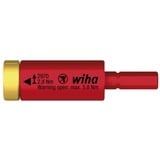 Wiha Adattatore coppia easyTorque elettrico 1,2 Nm rosso/Giallo