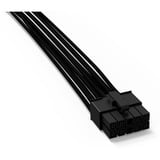 be quiet! CC-7710 0,7 m, Cavo Nero, 0,7 m, EPS 8-pin, EPS 8-pin, Maschio, Maschio, Dritto