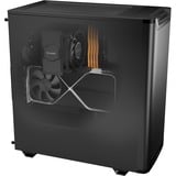 be quiet! PURE BASE 501 Airflow Black Midi Tower Nero, Chassis Tower Nero, Midi Tower, PC, Nero, ATX, micro ATX, Mini-ITX, Acrilonitrile butadiene stirene (ABS), Acciaio, 17,8 cm