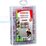 fischer Profi-Box DuoPower, Tassello grigio chiaro/Rosso