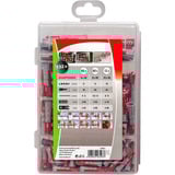 fischer Profi-Box DuoPower, Tassello grigio chiaro/Rosso