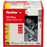 fischer SX Plus 6x30 PH TX, 567935 grigio chiaro