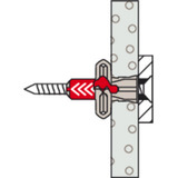 fischer Tassello DuoPower 8x40 S grigio chiaro/Rosso