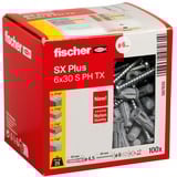 fischer Tassello SX Plus 6x30 PH TX grigio chiaro