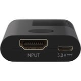 goobay Amplificatore di segnale HDMI 4K @ 60Hz, Estensione HDMI Nero