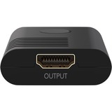 goobay Amplificatore di segnale HDMI 4K @ 60Hz, Estensione HDMI Nero