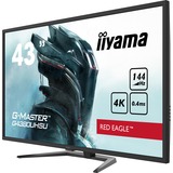 iiyama G-MASTER G4380UHSU-B1 Monitor PC 108 cm (42.5") 3840 x 2160 Pixel 4K Ultra HD LED Nero Nero, 108 cm (42.5"), 3840 x 2160 Pixel, 4K Ultra HD, LED, 0,4 ms, Nero