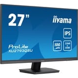 iiyama ProLite XU2793QSU-B7 Monitor PC 68,6 cm (27") 2560 x 1440 Pixel Quad HD LED Nero, Monitor LED Nero (opaco), 68,6 cm (27"), 2560 x 1440 Pixel, Quad HD, LED, 1 ms, Nero