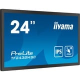 iiyama TF2438MSC-B1 Monitor PC 60,5 cm (23.8") 1920 x 1080 Pixel Full HD LED Touch screen Nero, Monitor LED Nero, 60,5 cm (23.8"), 1920 x 1080 Pixel, Full HD, LED, 5 ms, Nero