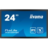 iiyama TF2438MSC-B1 Monitor PC 60,5 cm (23.8") 1920 x 1080 Pixel Full HD LED Touch screen Nero, Monitor LED Nero, 60,5 cm (23.8"), 1920 x 1080 Pixel, Full HD, LED, 5 ms, Nero