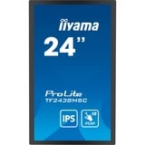 iiyama TF2438MSC-B1 Monitor PC 60,5 cm (23.8") 1920 x 1080 Pixel Full HD LED Touch screen Nero, Monitor LED Nero, 60,5 cm (23.8"), 1920 x 1080 Pixel, Full HD, LED, 5 ms, Nero