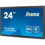 iiyama TF2438MSC-B1 visualizzatore di messaggi Pannello A digitale 60,5 cm (23.8") LED 600 cd/m² Full HD Nero Touch screen, Monitor LED Nero, Pannello A digitale, 60,5 cm (23.8"), LED, 1920 x 1080 Pixel