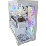 ALTERNATE ALT-ICUECS-INT-002, PC Gaming bianco/trasparente