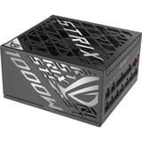 ASUS ROG-STRIX-1000P-GAMING-E, Alimentatore PC Nero, 1000 W, 100 - 240 V, Attivo, 130 W, 1000 W, 130 W