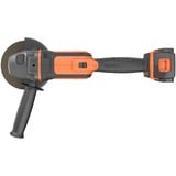 BLACK+DECKER BCG720M1-QW, Smerigliatrice angolare Nero/Orange