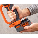 BLACK+DECKER Smerigliatrice angolare a batteria BCG720M1, 18Volt Nero/Orange