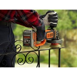 BLACK+DECKER Smerigliatrice angolare a batteria BCG720M1, 18Volt Nero/Orange