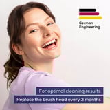 Beurer 10528, Testina blu scuro