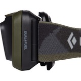 Black Diamond Lampada frontale Spot 400, Luce LED verde oliva