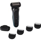 Braun 51-M4500cs, Rasoio Nero/Blu