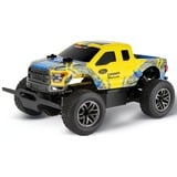 Carrera 2,4GHz Ford F-150 Raptor, RC giallo/Blu