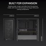 Corsair FRAME 4000D RS, Chassis Tower Nero