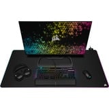 Corsair MM700 RGB Extended 3XL, Gioco mouse pad Nero