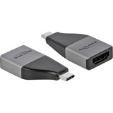 DeLOCK 64119 adattatore grafico USB 3840 x 2160 Pixel Grigio grigio/Nero, 3.2 Gen 1 (3.1 Gen 1), USB tipo-C, Uscita HDMI, 3840 x 2160 Pixel