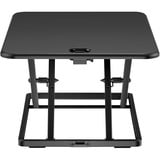 Digitus Supporto ergonomico per scrivania in piedi/seduti, Scritto Nero