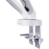 Digitus Supporto per monitor design doppio, 2x 35", 2x 10 kg, Base per monitor bianco