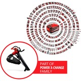 EINHELL GE-CL 36/230 Li E -Solo rosso/Nero, 5,75 kg, 502 mm, 292 mm, 380 mm