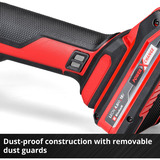 EINHELL Professional Akku-Winkelschleifer AXXIO 18/125 Q, 18Volt, Smerigliatrice angolare rosso/Nero
