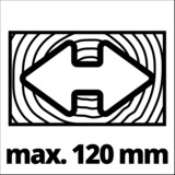 Einhell TC-MS 216 5000 Giri/min rosso/Nero, 5000 Giri/min, 12 cm, AC, 220 - 240 V, 50 Hz, 364 mm